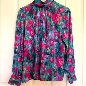 Tess Paris Milan floral blouse